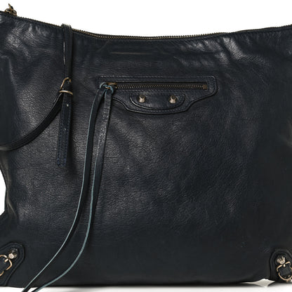 Balenciaga Calfskin Milkyway Ligne Papier Messenger Bleu Roi 12 of 15