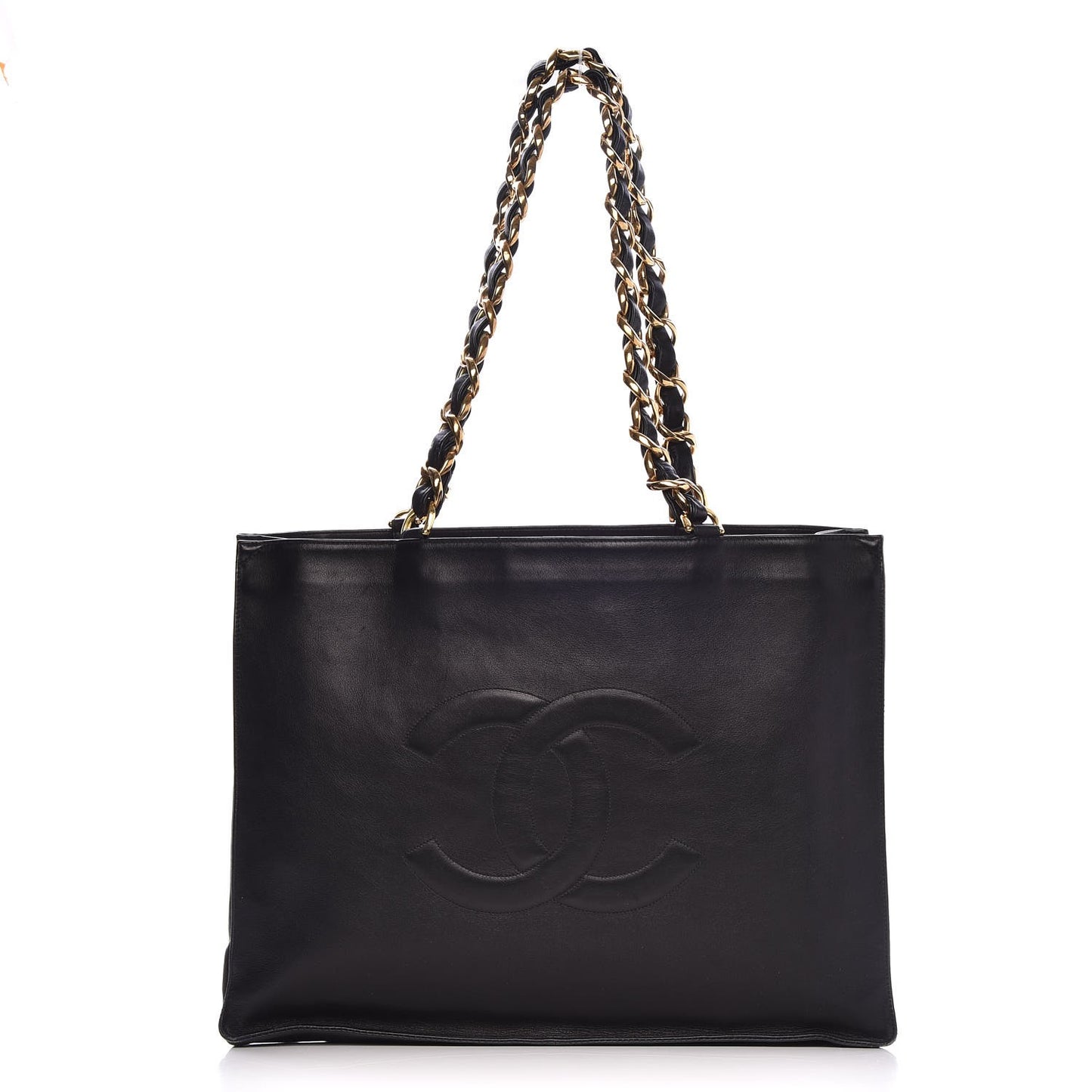 Lambskin CC Tote Black