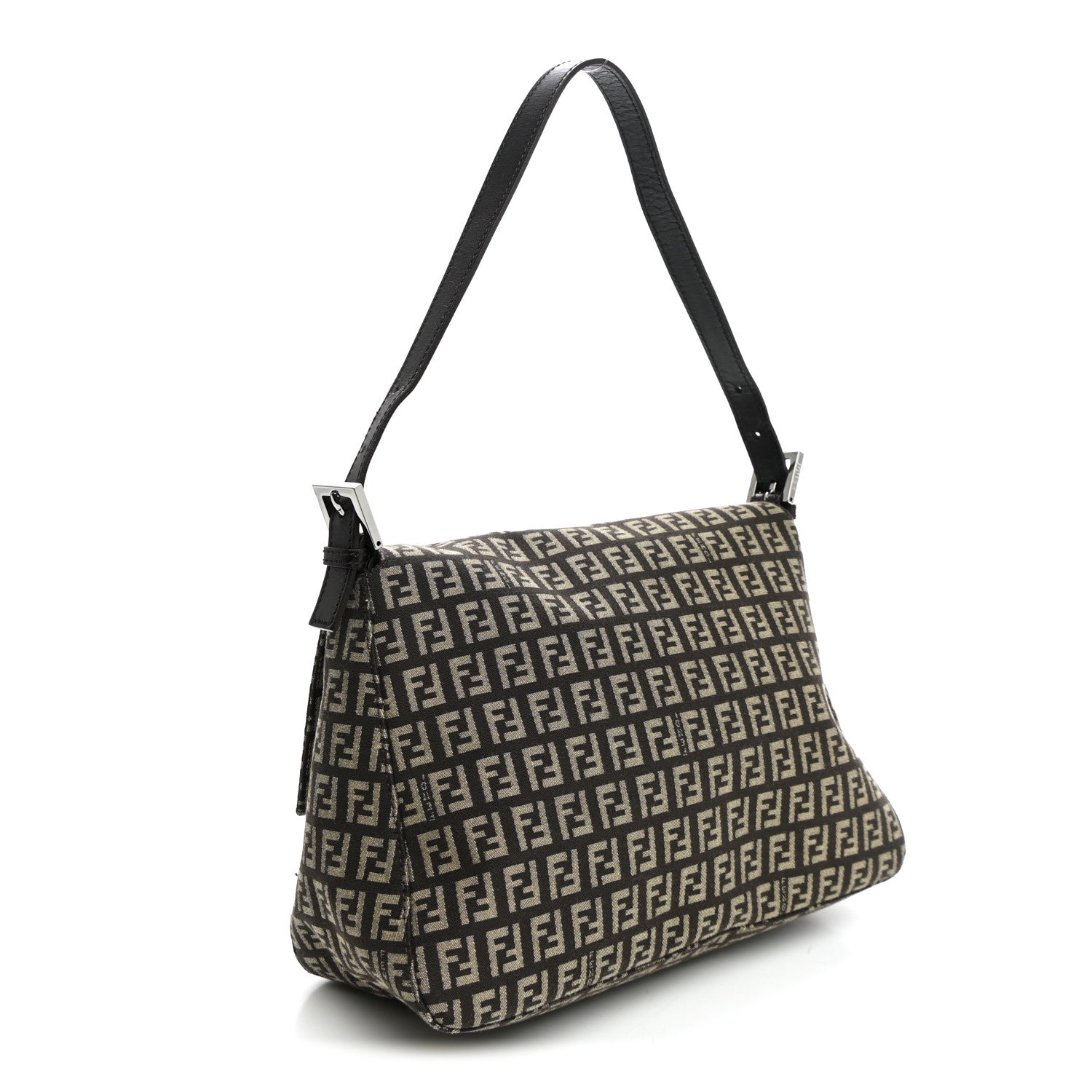 Fendi Zucchino Mama Baguette Brown 3 of 10
