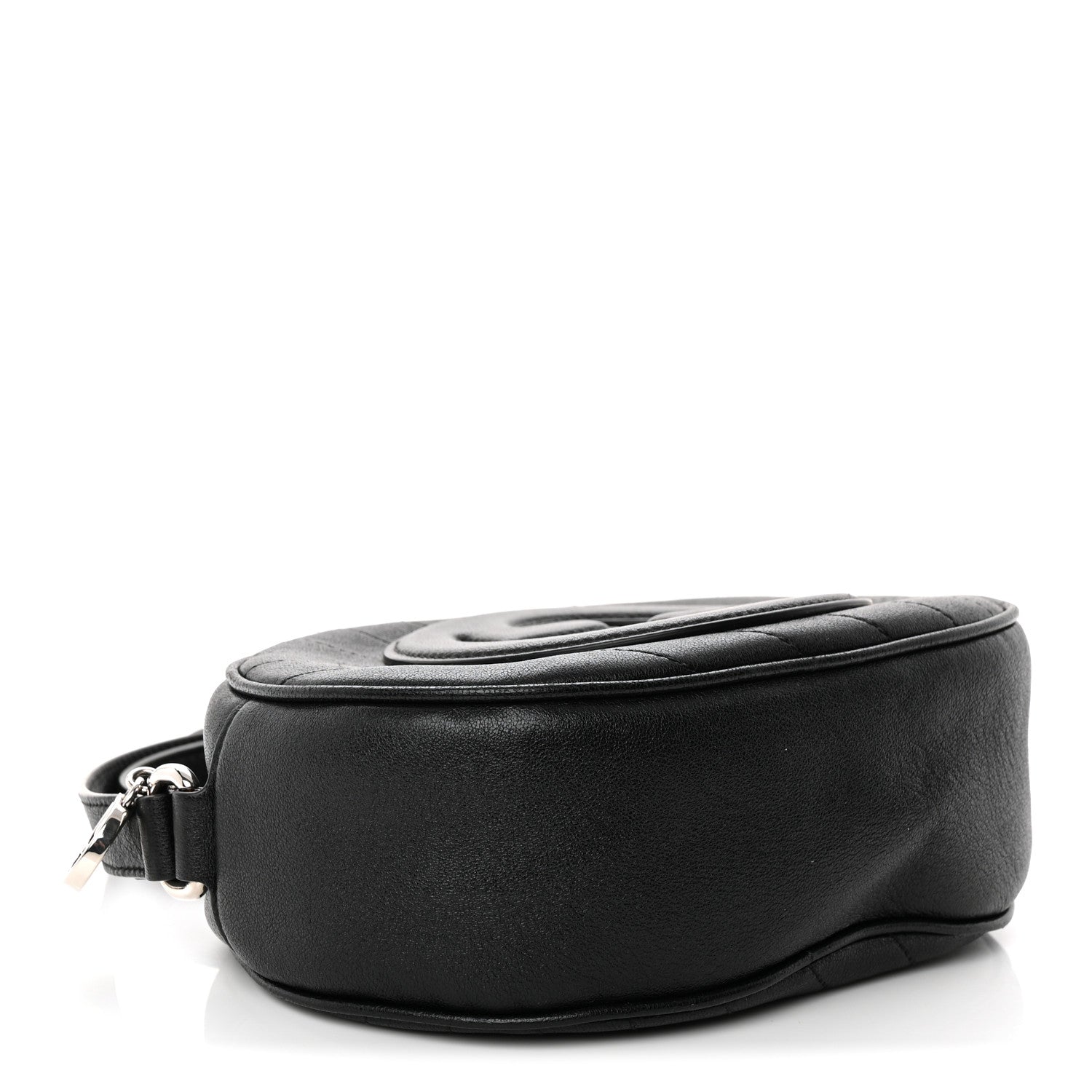 Gucci Sakai Be Green Calfskin Diagonal Stitched Mini Blondie Shoulder Bag Craclet Brown 4 of 10