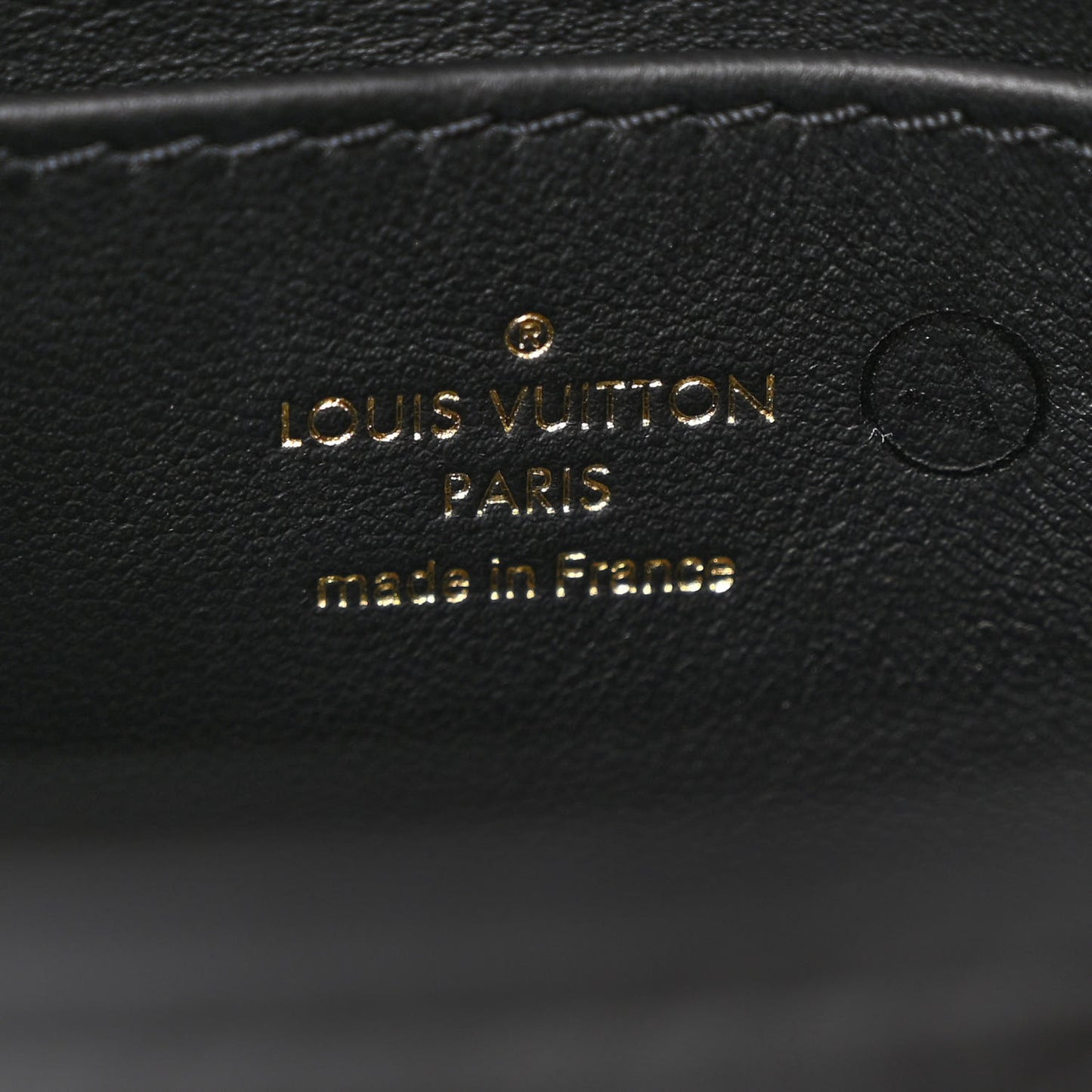 Lambskin Malletage Top Handle GO-14 MM Black