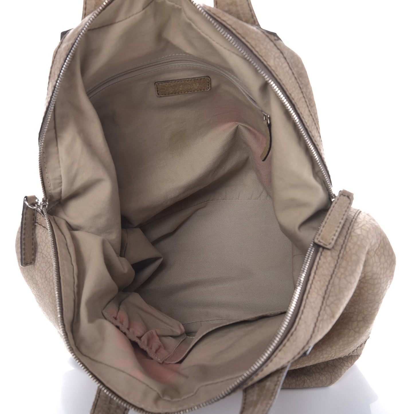Crackled Calfskin Medium Nightingale Beige