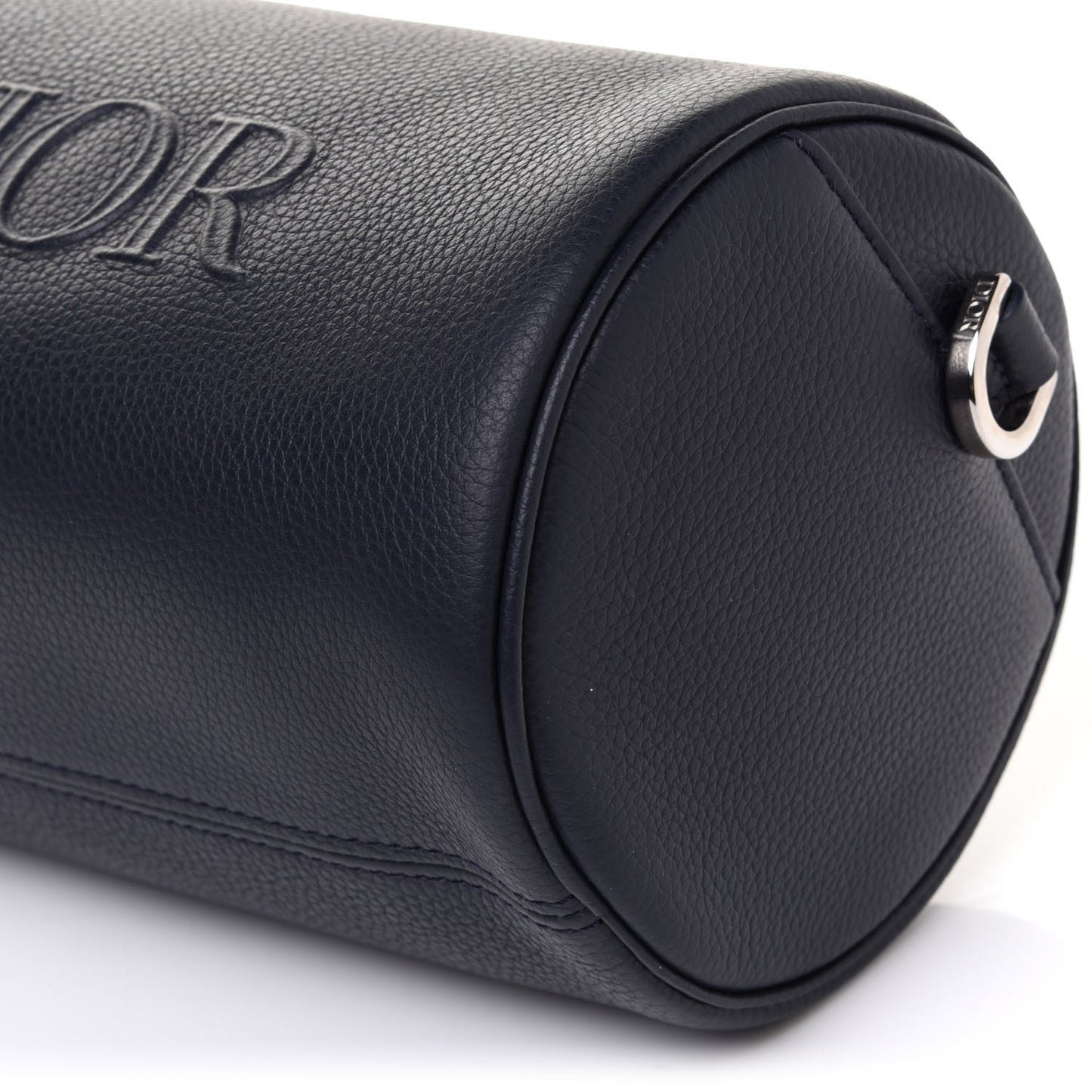 HOMME Grained Calfskin Mens Roller Messenger Blue