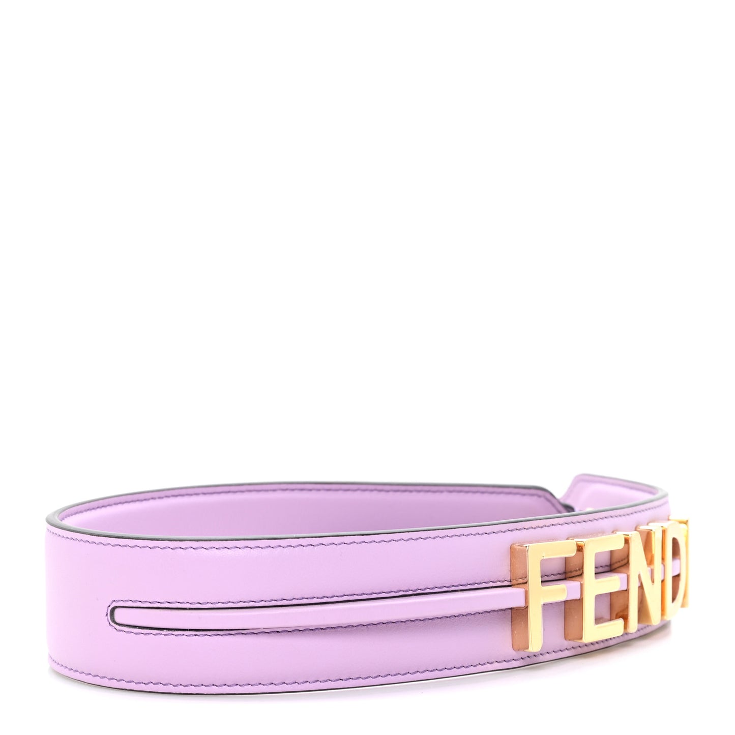 Vitello Grace Scritta Fendigraphy Strap You Violetta