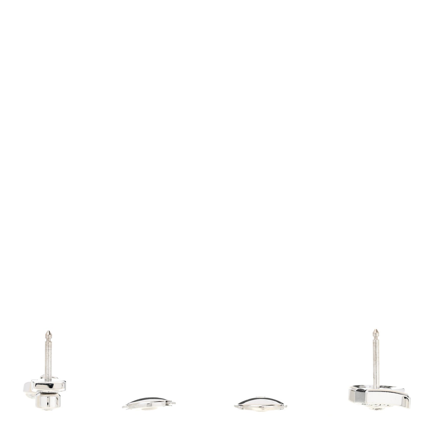 18K White Gold Diamond No 5 Transformable Earrings