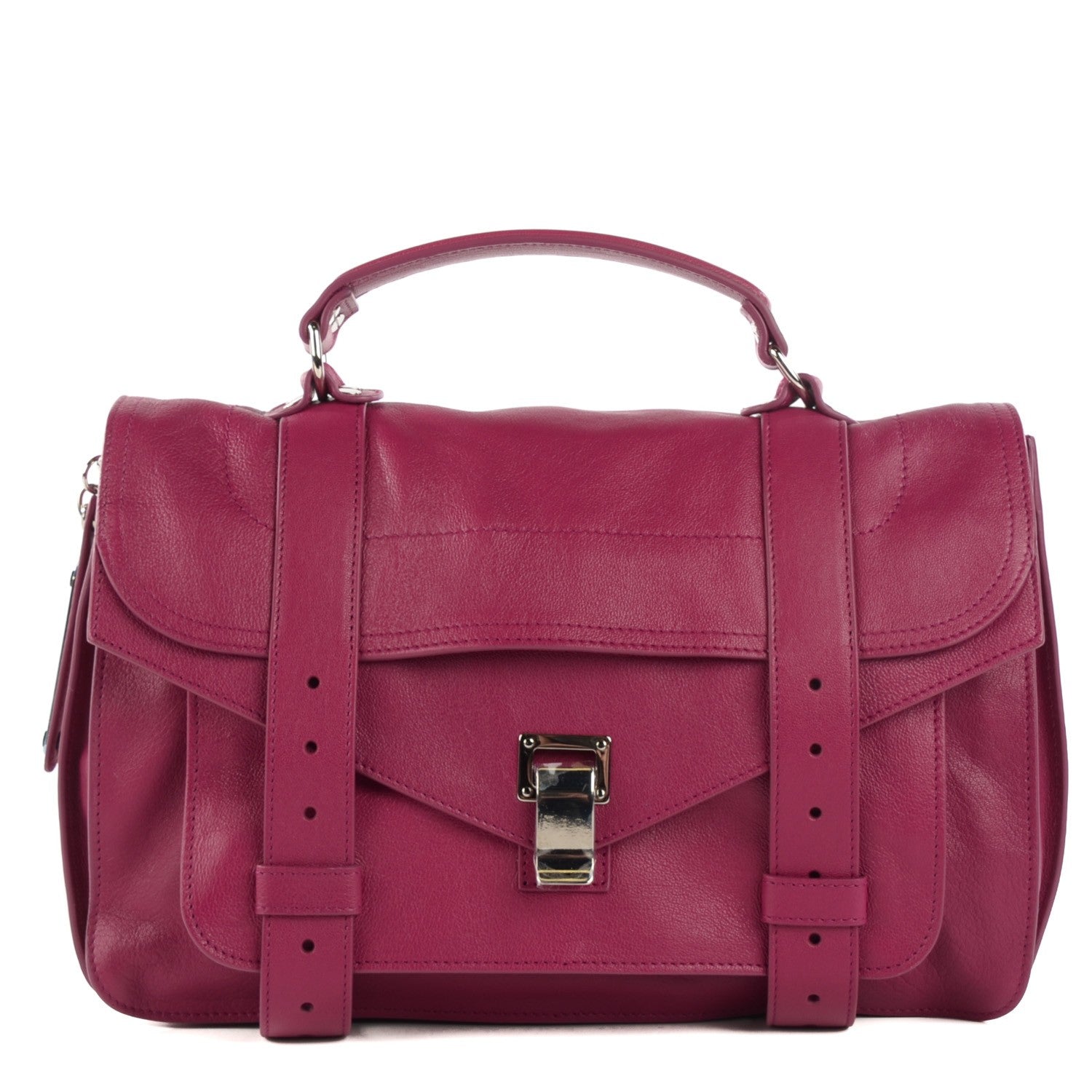 Proenza Schouler Lambskin Medium PS1 Satchel Fleur De Lys 1 of 13