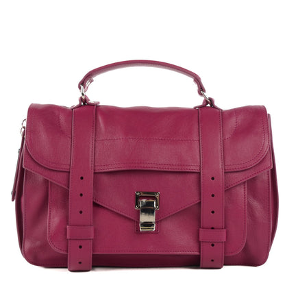 Proenza Schouler Lambskin Medium PS1 Satchel Fleur De Lys 1 of 13
