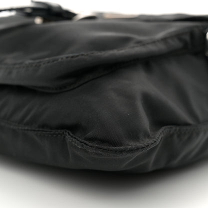 Prada Nylon Vela Sling Messenger Bag Black 10 of 11