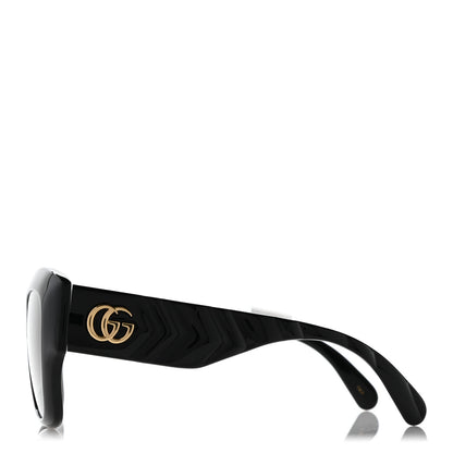 Gucci Acetate GG Butterfly Sunglasses GG0808S Black 4 of 9