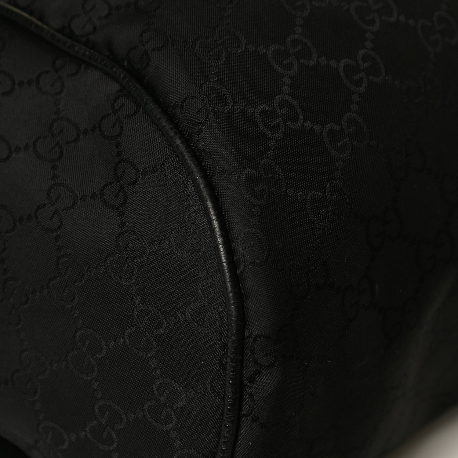 Gucci Nylon Monogram Slim Backpack Black 13 of 17