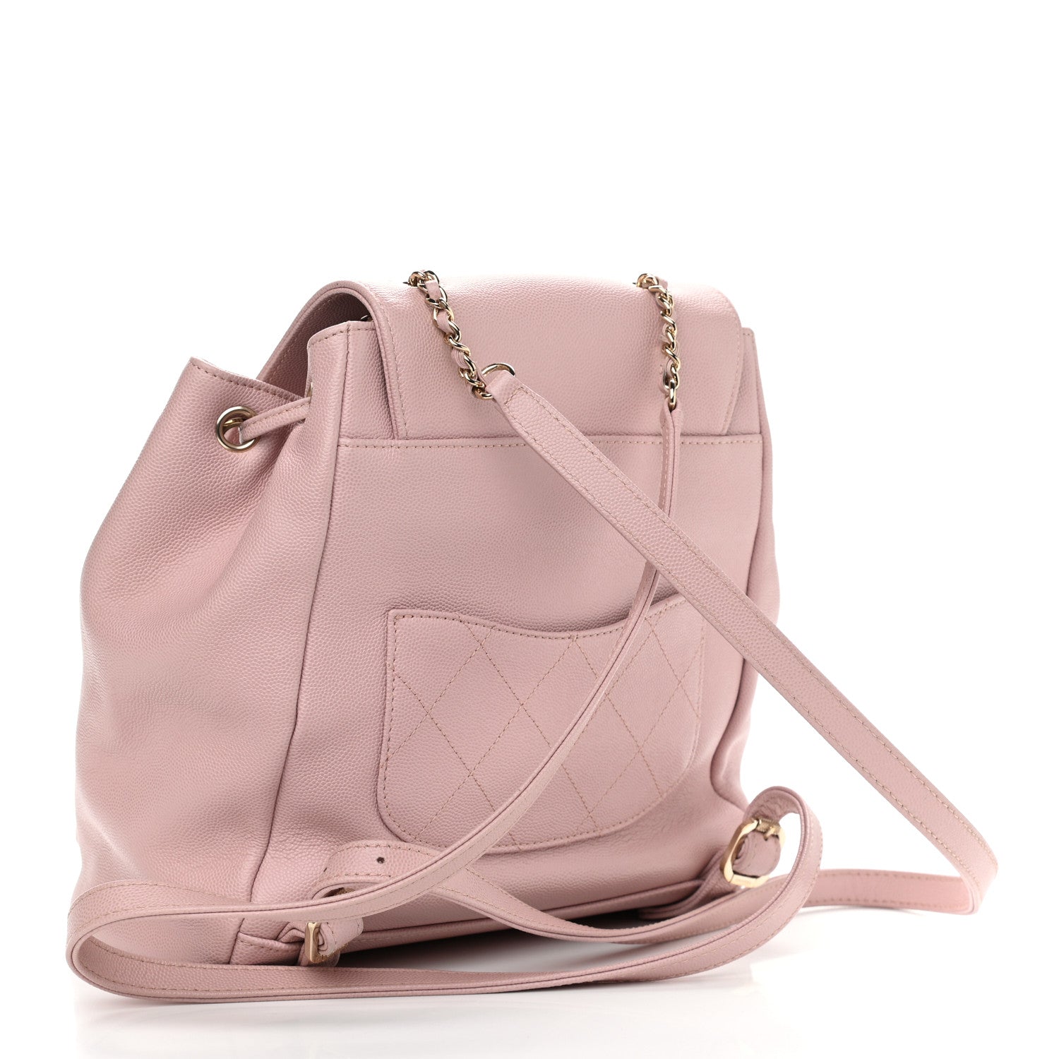 Chanel Caviar Quilted Business Affinity Backpack Pink 2 of 11