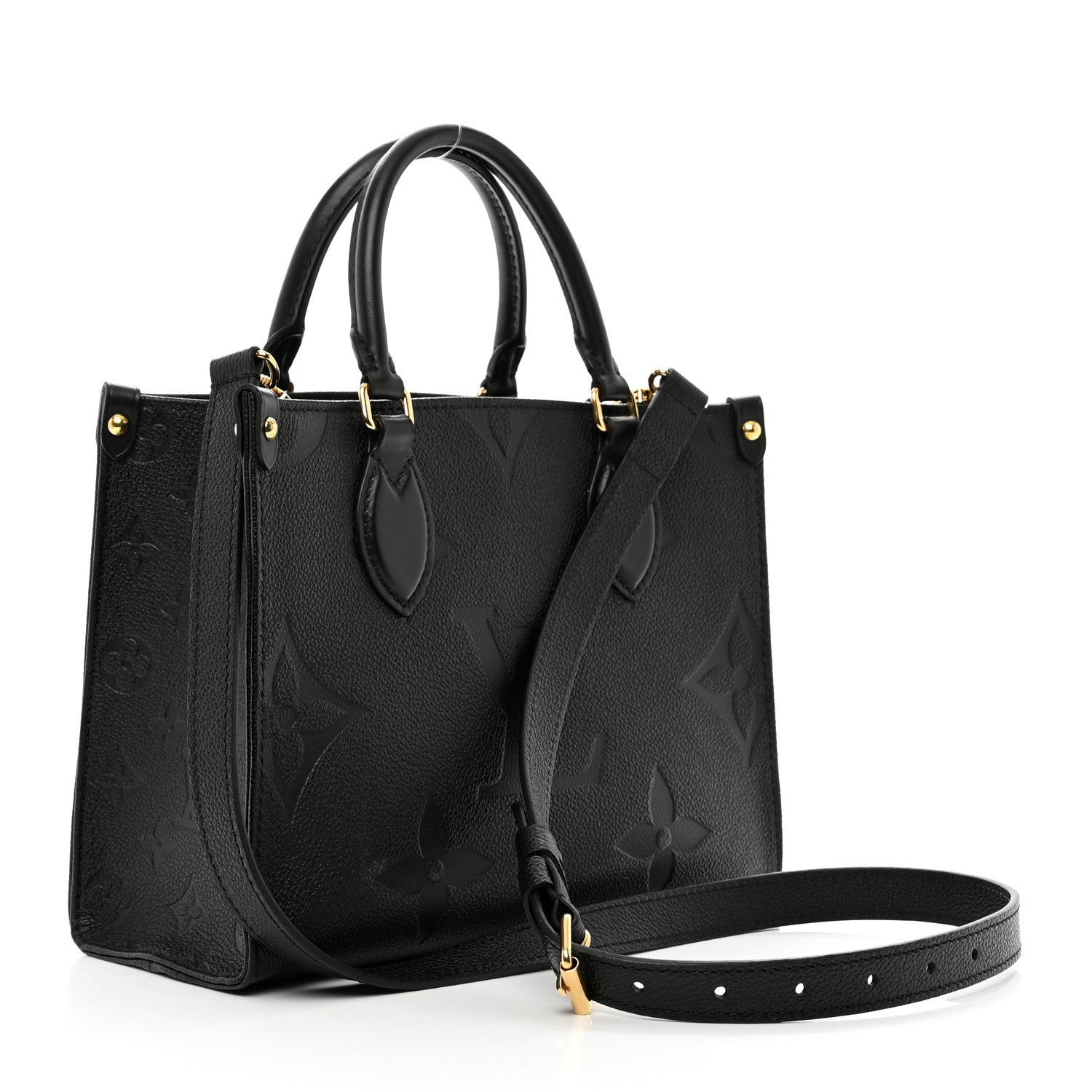 Louis Vuitton Empreinte Monogram Giant Onthego PM Black 3 of 9