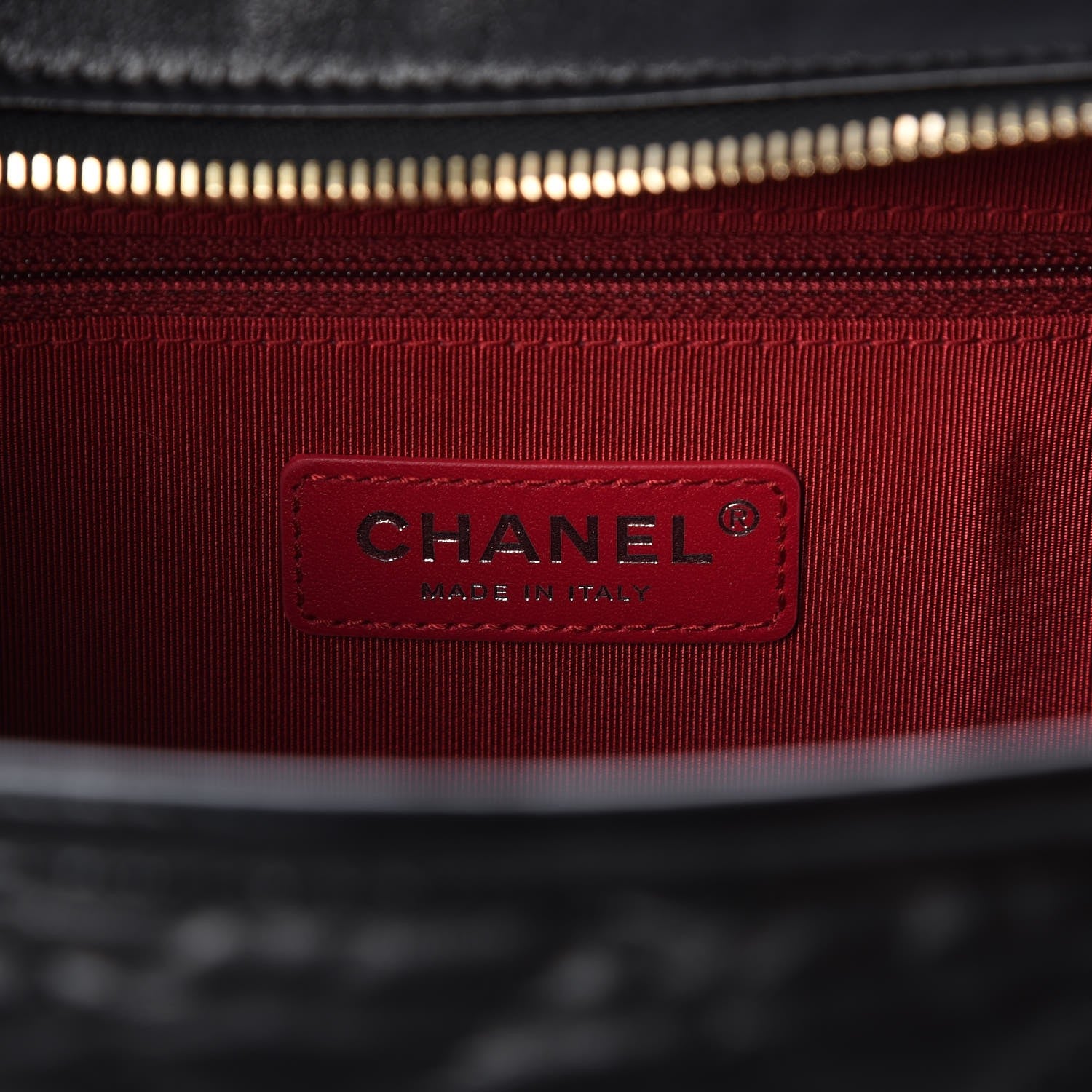 Chanel Aged Calfskin Quilted Medium Gabrielle Hobo Black 7 of 9