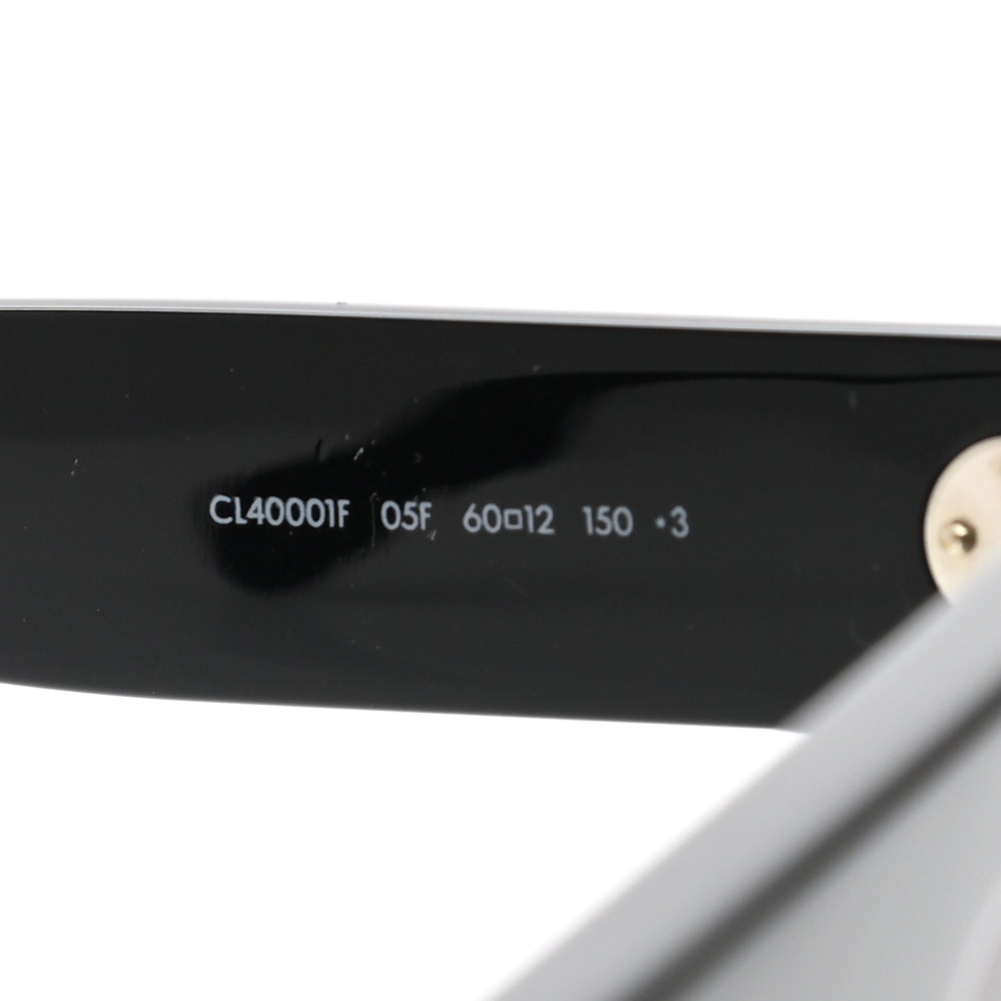 Acetate Aviator Sunglasses CL 40001F Black Havana