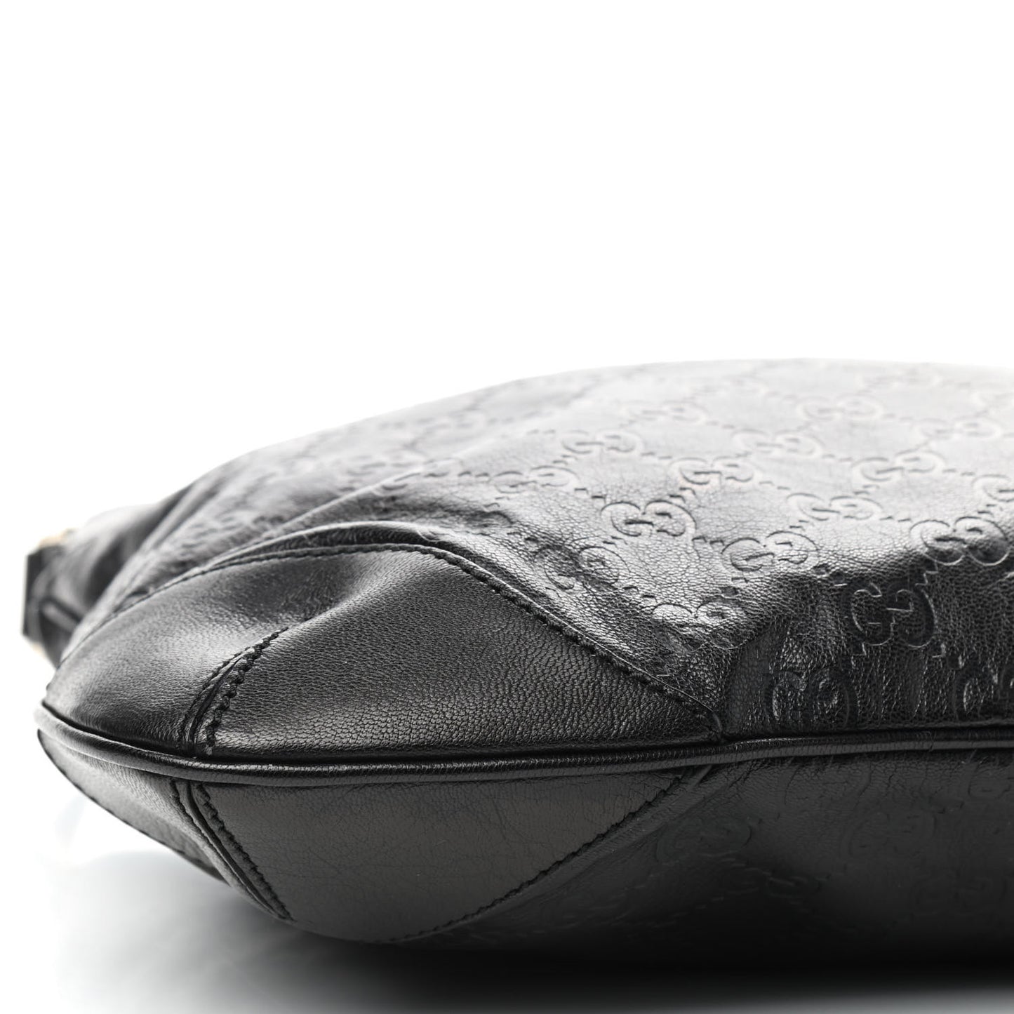 Guccissima Hobo Black