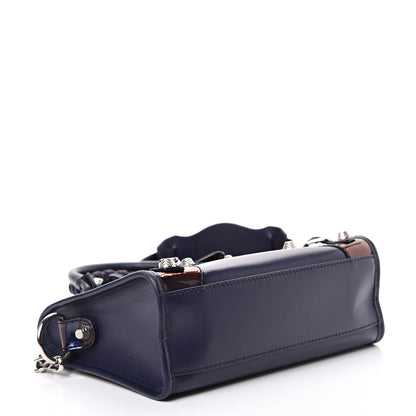 Balenciaga Smooth Calfskin Metallic Patent Giant 12 Silver Hardware Mini City Ultraviolet 3 of 14
