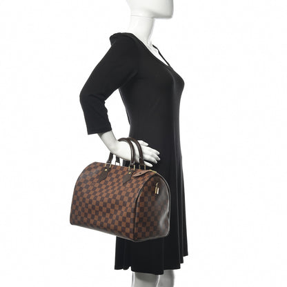 Louis Vuitton Damier Ebene Speedy 30 2 of 10