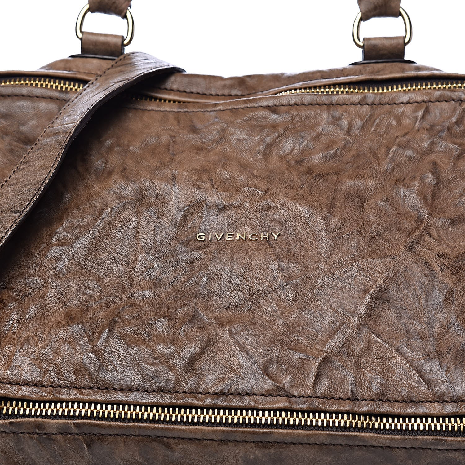 Givenchy Tumbled Sheepskin Large Pandora Charcoal 11 of 11