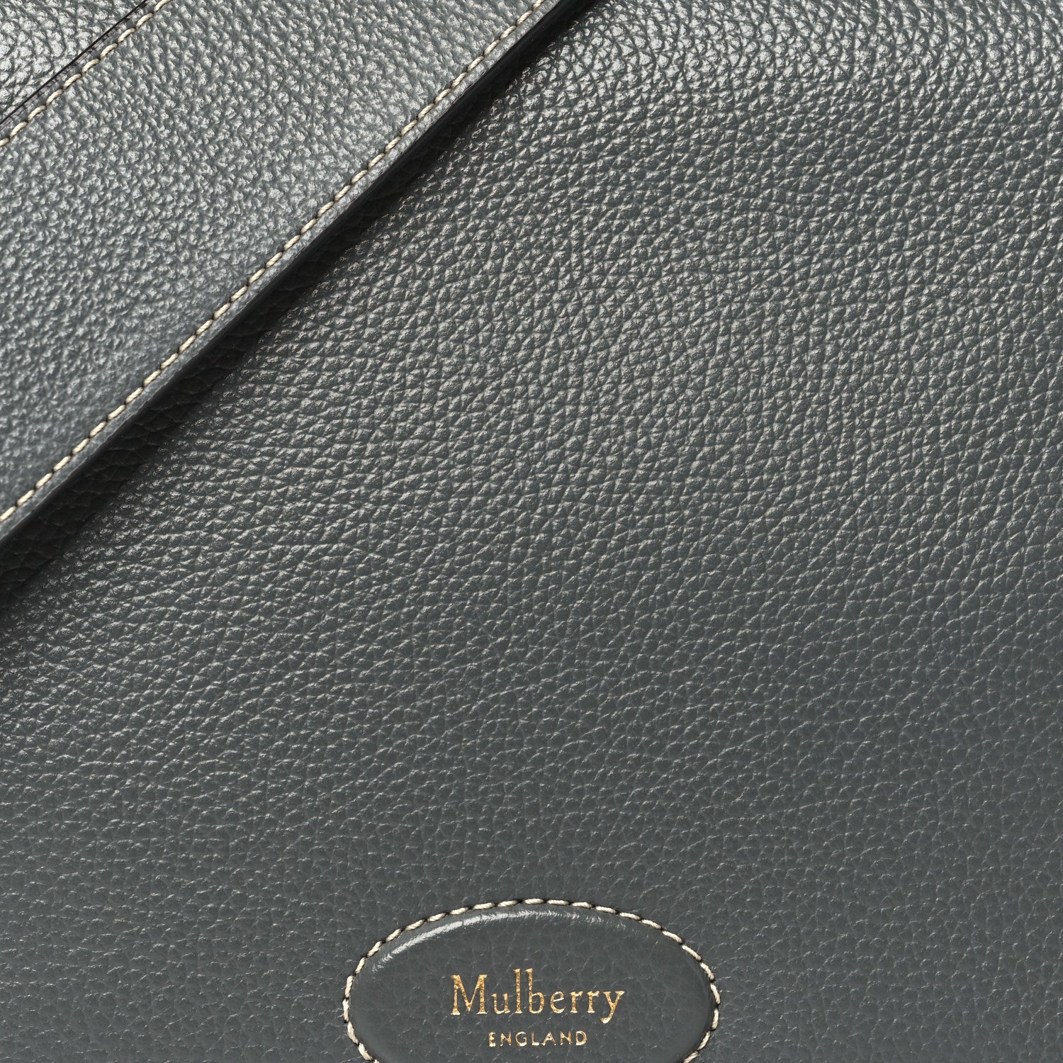 Mulberry Small Classic Grain Billie Crossbody Bag Charcoal 7 of 10