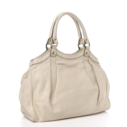 Gucci Calfskin Medium Sukey Tote Mystic White 3 of 13