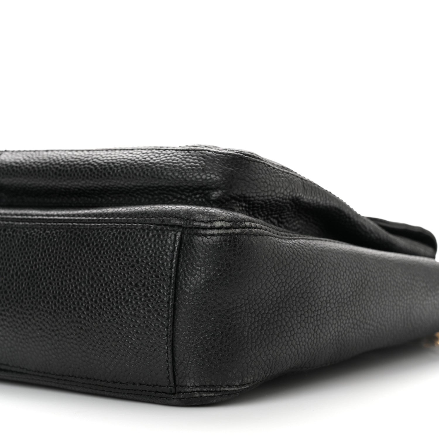 Chanel Caviar CC Shopper Tote Black 10 of 10