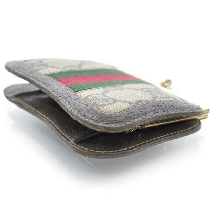 Gucci Monogram Web Coin Purse 3 of 5