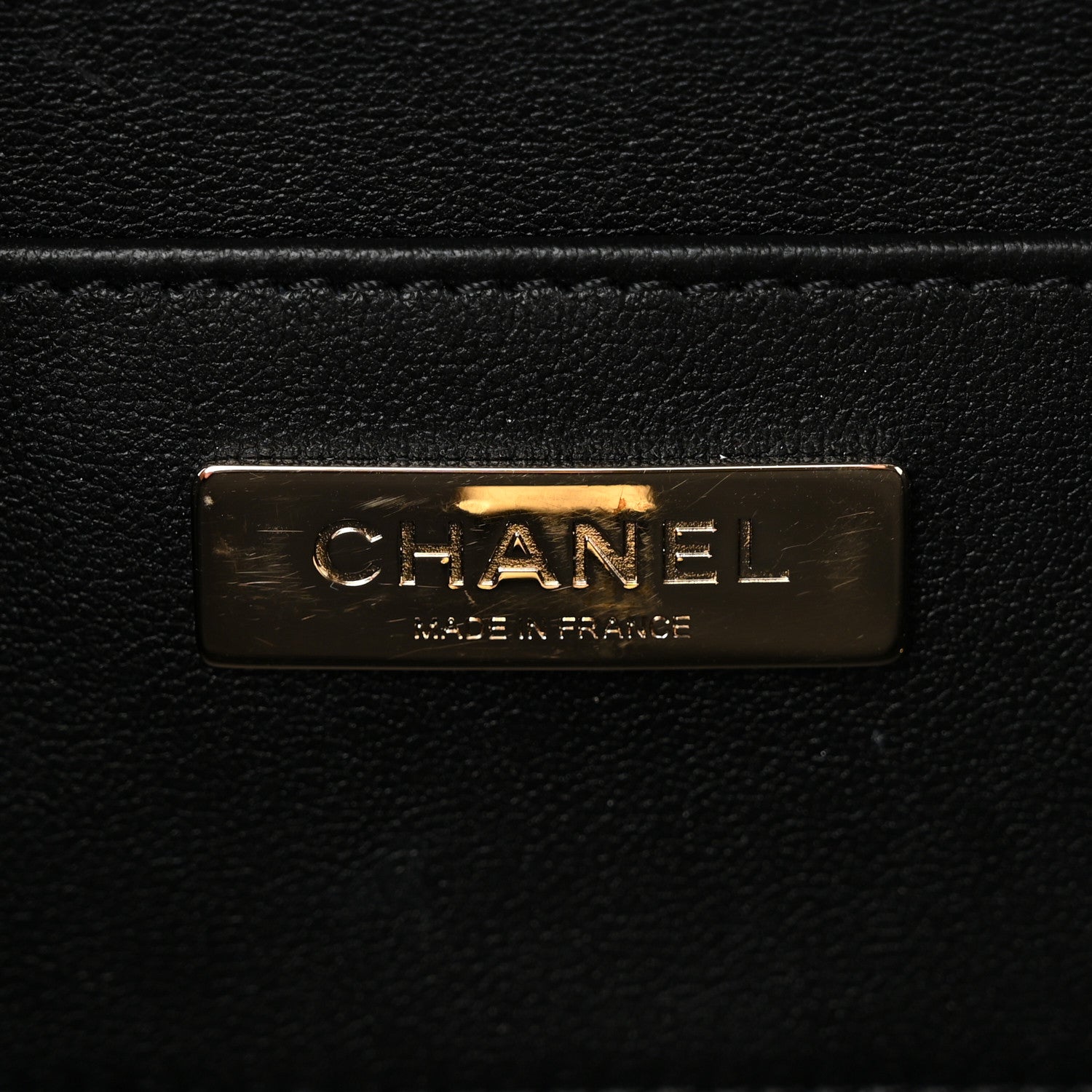 Chanel Lambskin Quilted Coco Click Bag Black 6 of 10