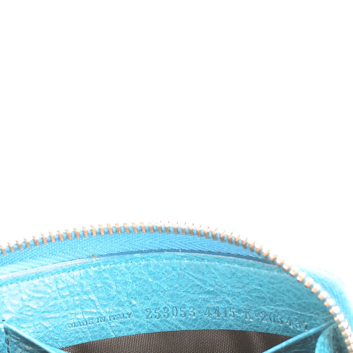 Agneau Giant 12 Gold Hardware Continental Zip Around Wallet Lagon