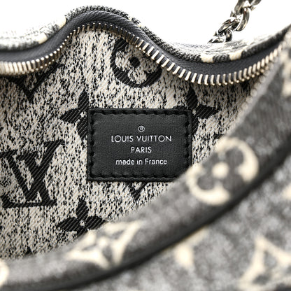 Louis Vuitton Monogram Jacquard Denim Loop Black 6 of 9