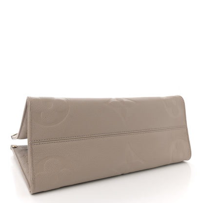 Louis Vuitton Empreinte Monogram Giant Onthego MM Tourterelle 4 of 12