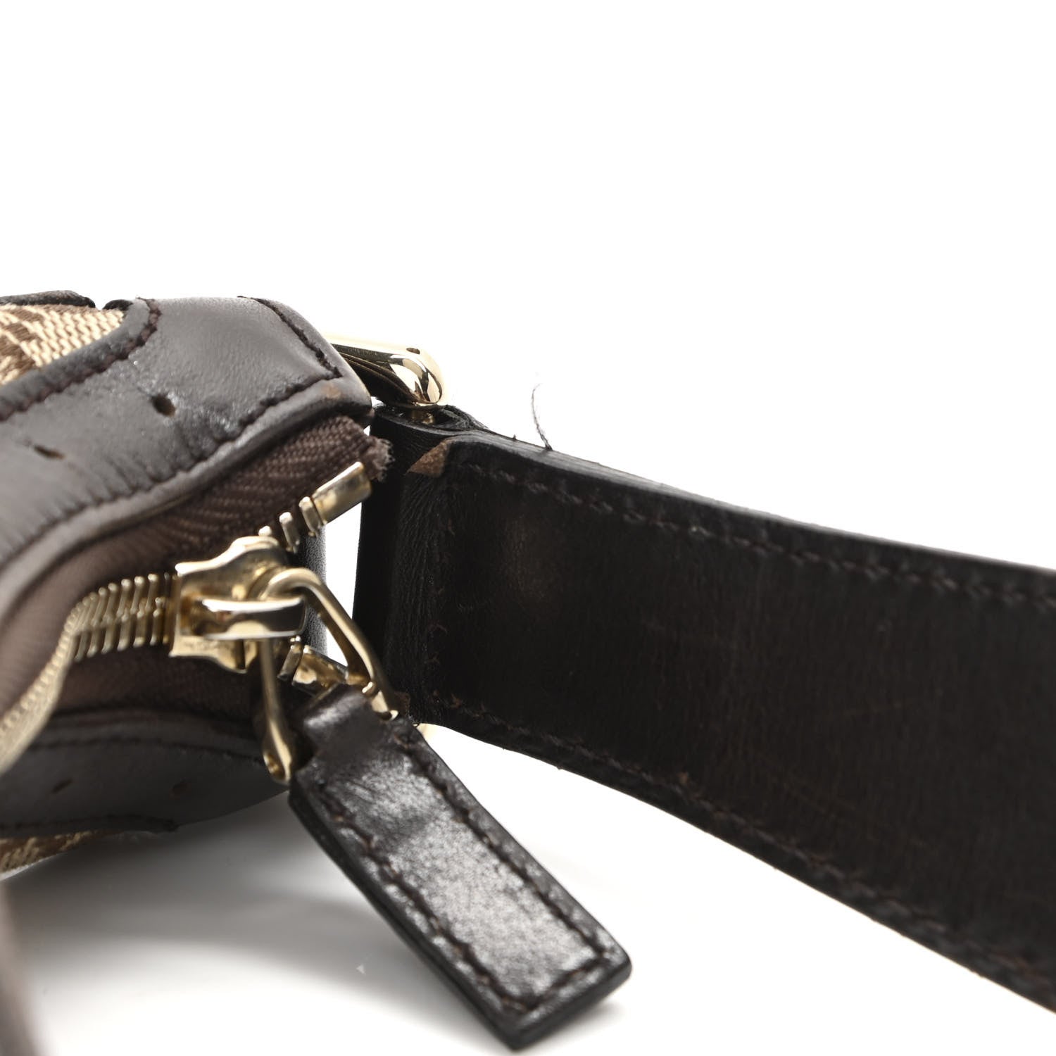 Gucci Monogram Web GG Reins Hobo Brown 12 of 16
