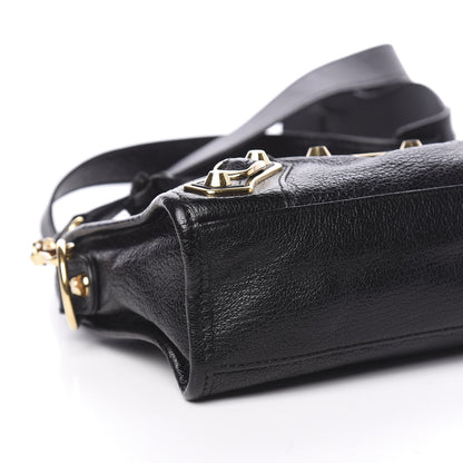 Balenciaga Chevre Gold Metallic Edge Hardware Mini City Black 10 of 12