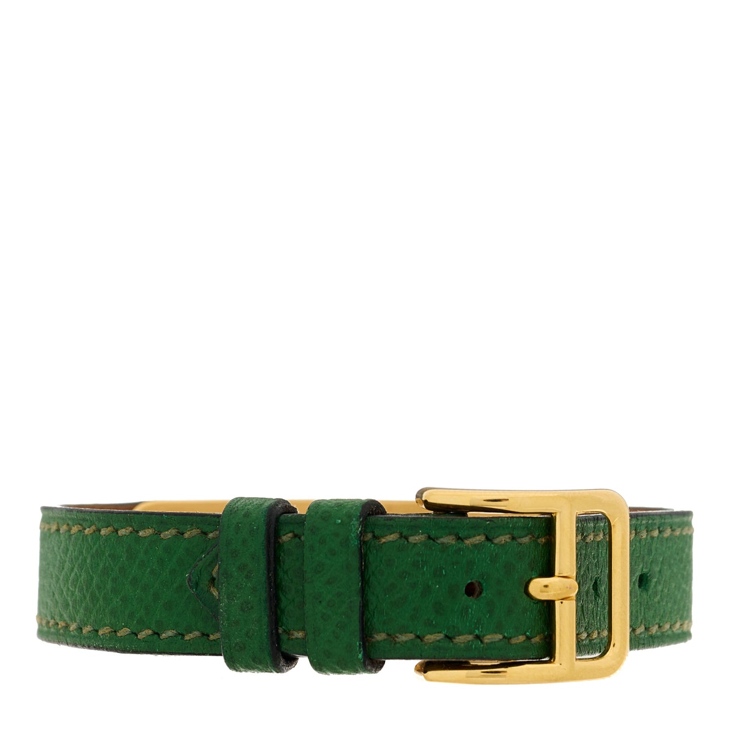 Stainless Steel Courchevel 20mm Kelly Cadena Quartz Watch Vert Clair