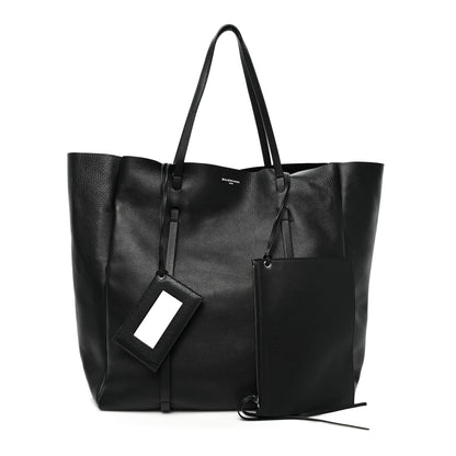 Balenciaga Pebbled Calfskin Large Everyday Tote Black 1 of 15