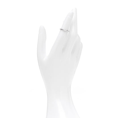 Tiffany Platinum Diamond .22ct Solitaire Engagement Ring 47 4 2 of 5