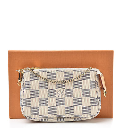 Louis Vuitton Damier Azur Mini Pochette Accessories 8 of 8