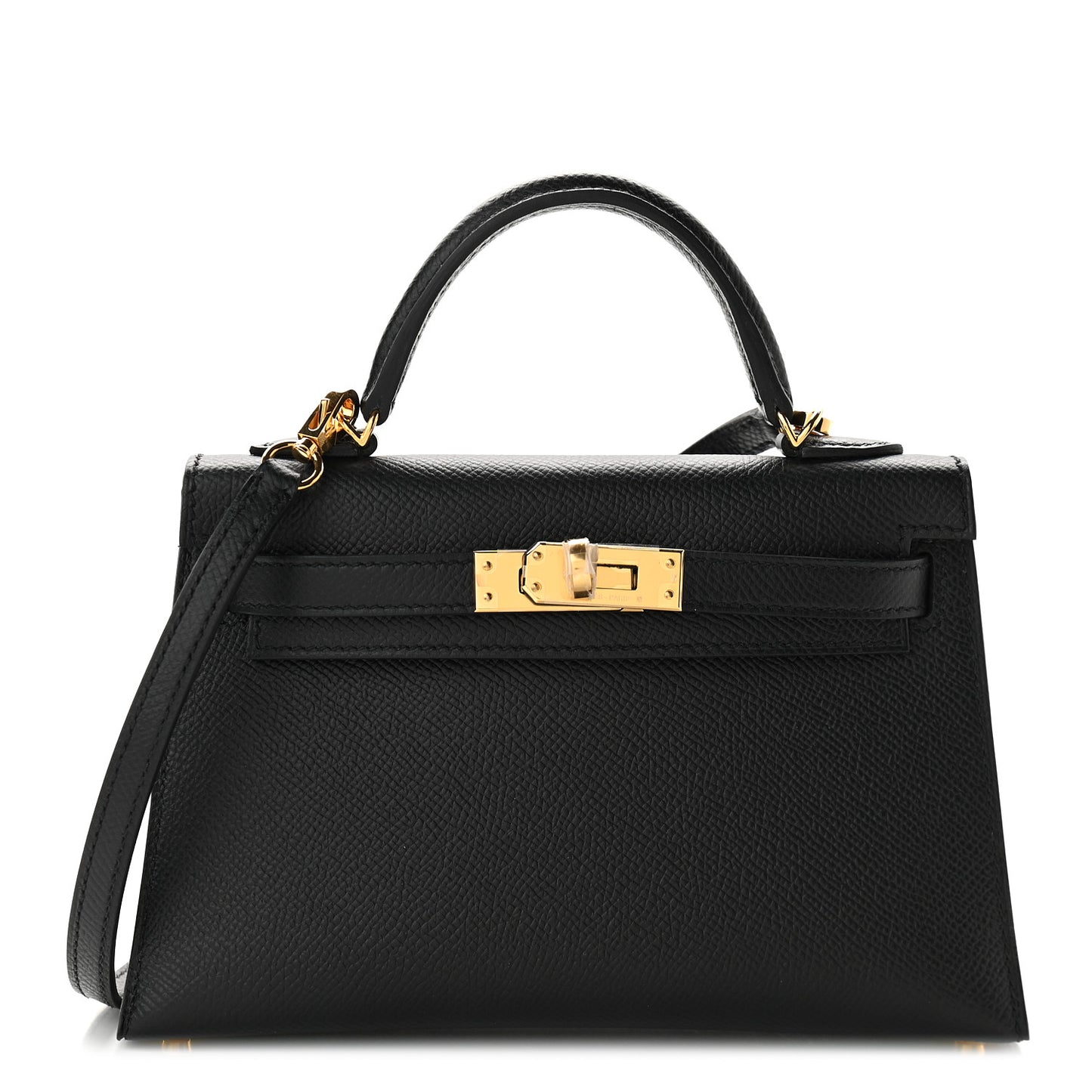Epsom Mini Kelly Sellier 20 Black