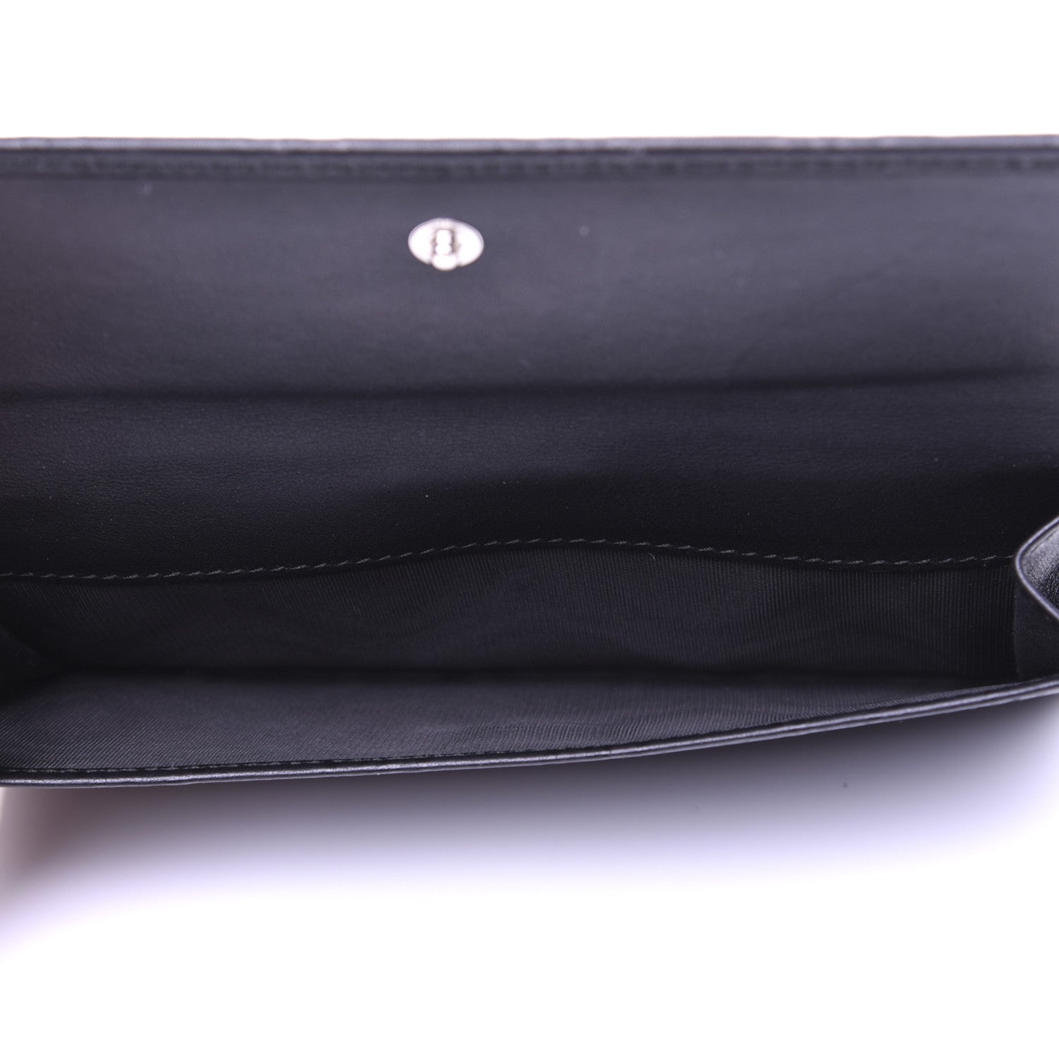 Gucci Guccissima Punch Continental Flap Wallet Black 10 of 17
