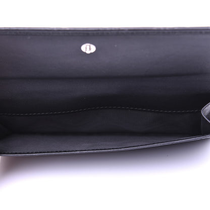 Gucci Guccissima Punch Continental Flap Wallet Black 10 of 17