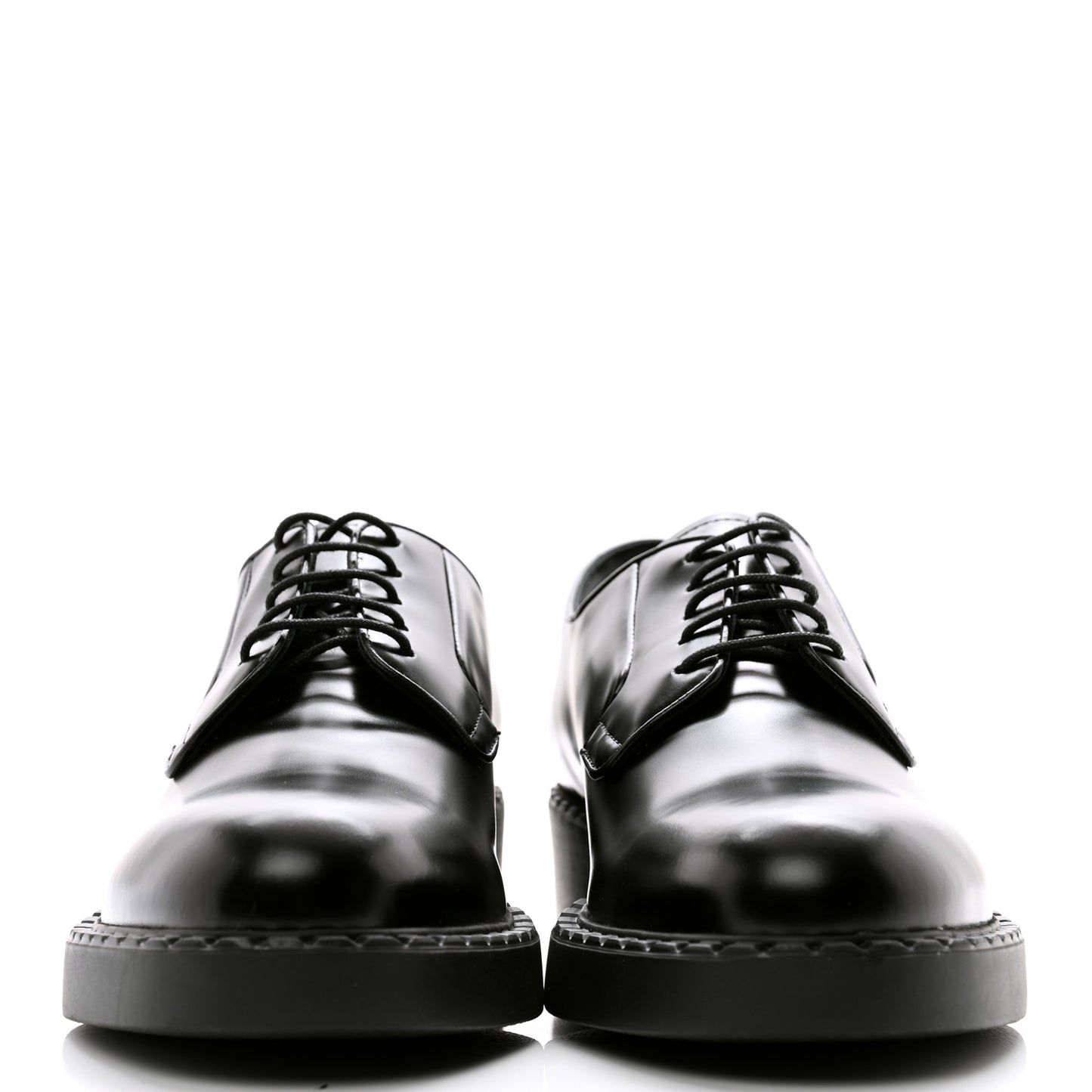 Spazzolato Lace Up 50mm Loafers 39 Black