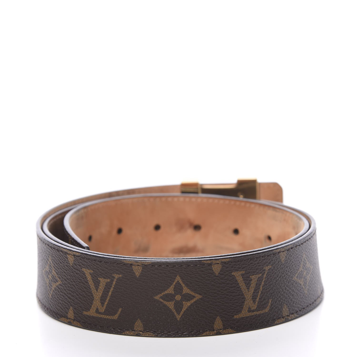 Louis Vuitton Monogram 40mm LV Initiales Belt 100 40 2 of 11