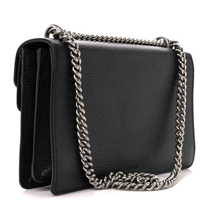 Gucci Pebbled Calfskin Small Dionysus Shoulder Bag Black 3 of 12