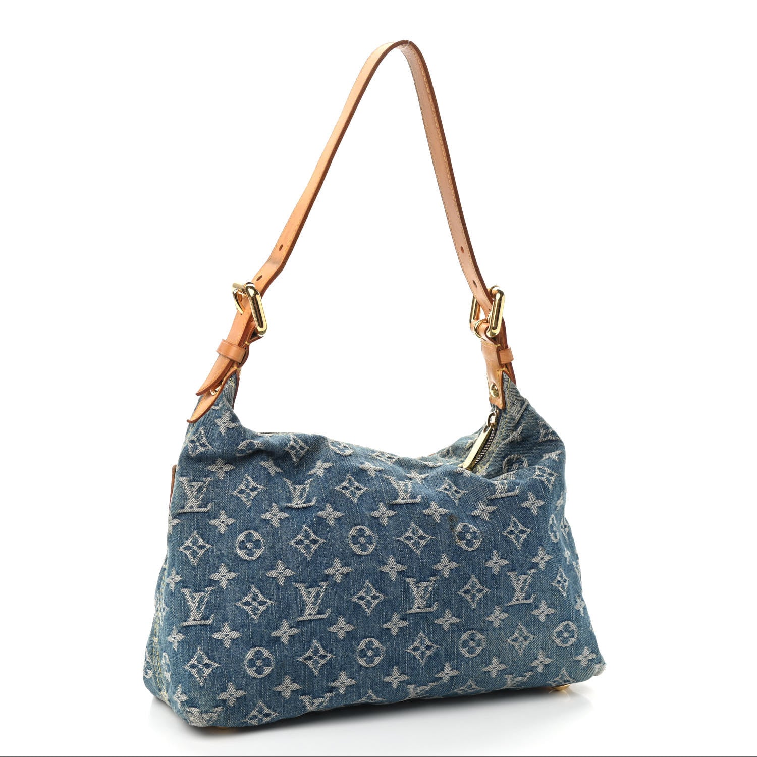 Louis Vuitton Monogram Denim Baggy PM Blue 3 of 11