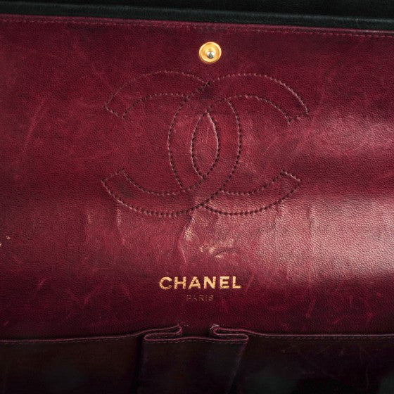 Chanel Lambskin Quilted Medium Bijoux Chain Double Flap Black 6 of 11
