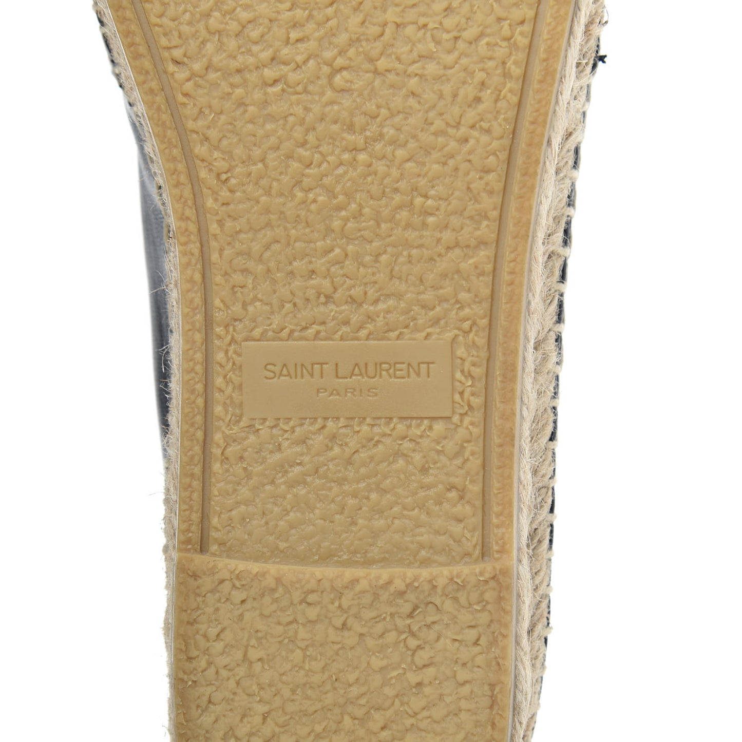 Lambskin Monogram Espadrilles 36 Black