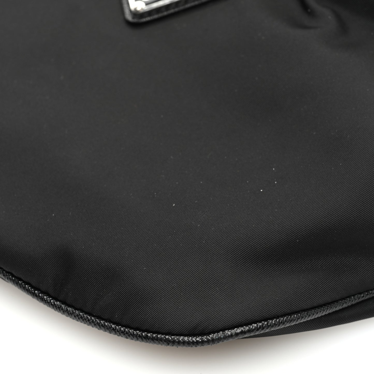 Re-Nylon Saffiano Belt Bag Black