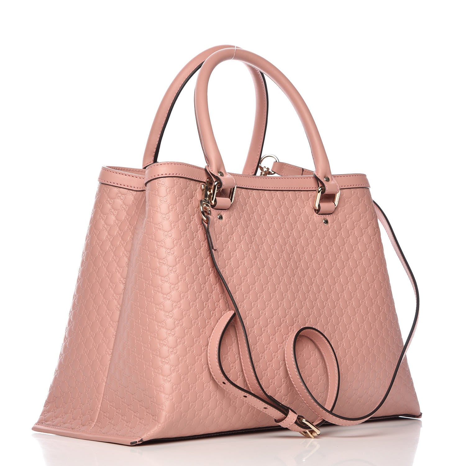 Gucci Soft Microguccissima Medium Tote Soft Pink 4 of 10