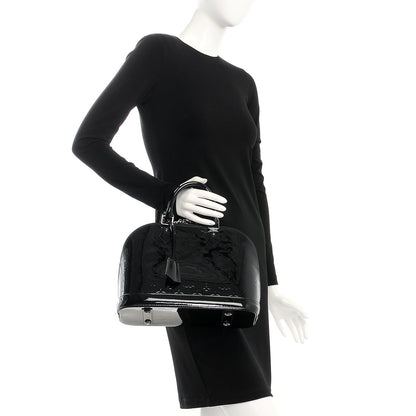Louis Vuitton Vernis Alma PM Noir Magnetique 3 of 9