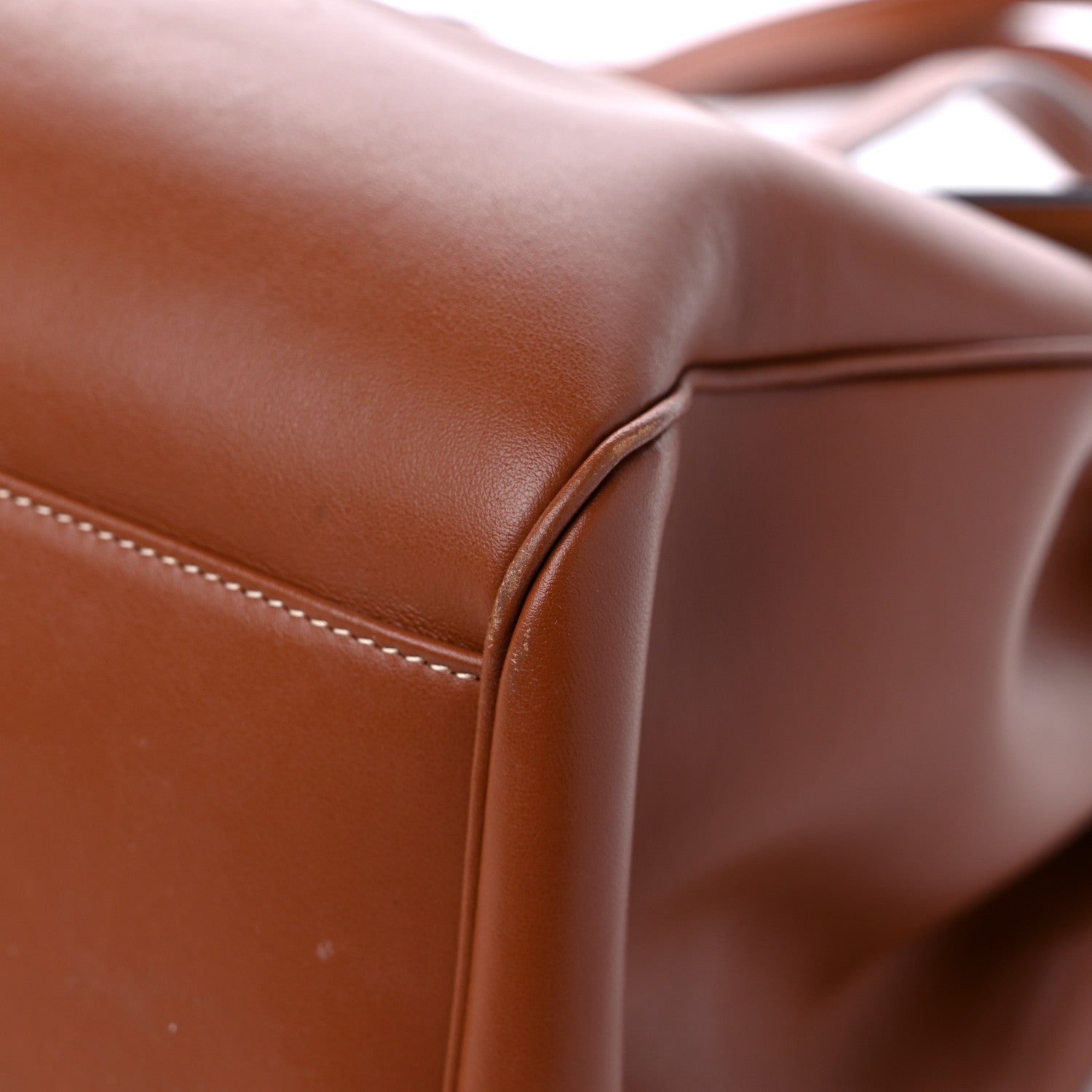 Celine Calfskin Large Soft 16 Bag Tan 8 of 13