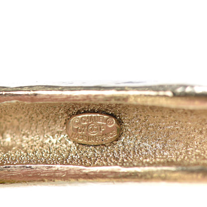Chanel Metal Hammered CC Bangle Set of 2 Gold 4 of 4